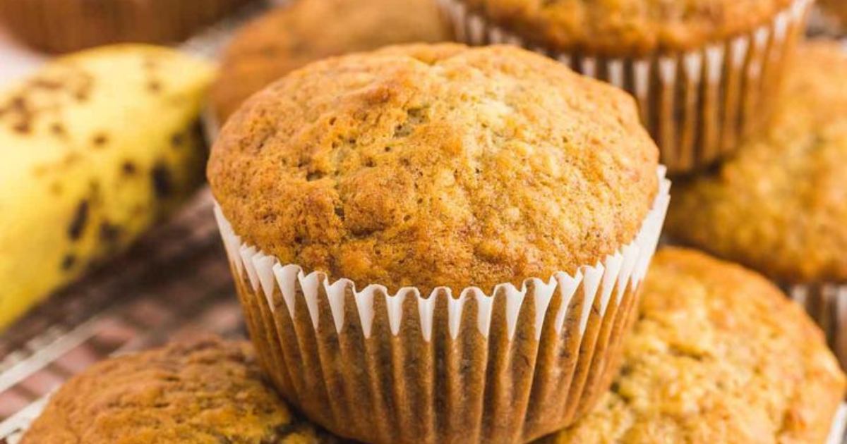 Cupcake de Banana Fofinho e Fácil: Receita com Ingredientes Simples