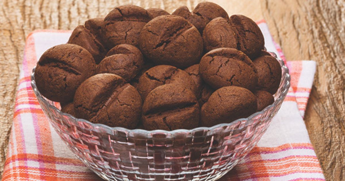 Deliciosos Biscoitos de Café com Chocolate que Derretem na Boca