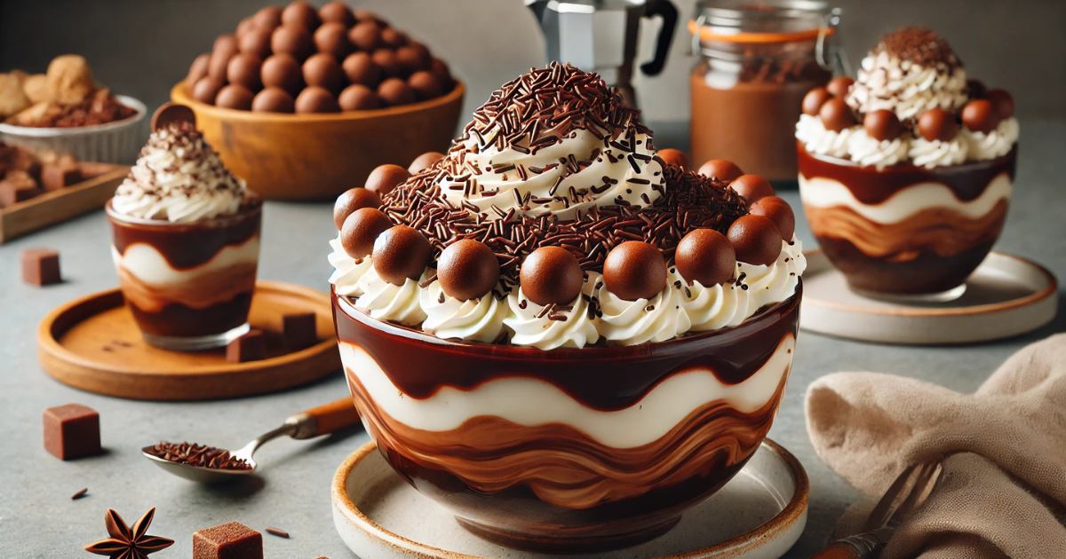 Moça Gelada de Brigadeiro: Sobremesa Cremosa e Geladinha com Muito Chocolate!