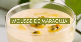 Mousse de Maracujá com Chocolate Fácil e Delicioso