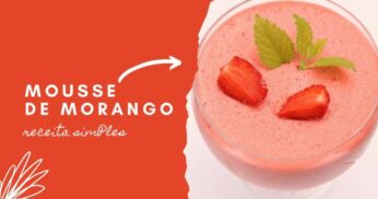 Mousse de Morango Fácil e Delicioso