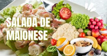 Salada de Maionese com Frango Desfiado e Verduras Cozidas