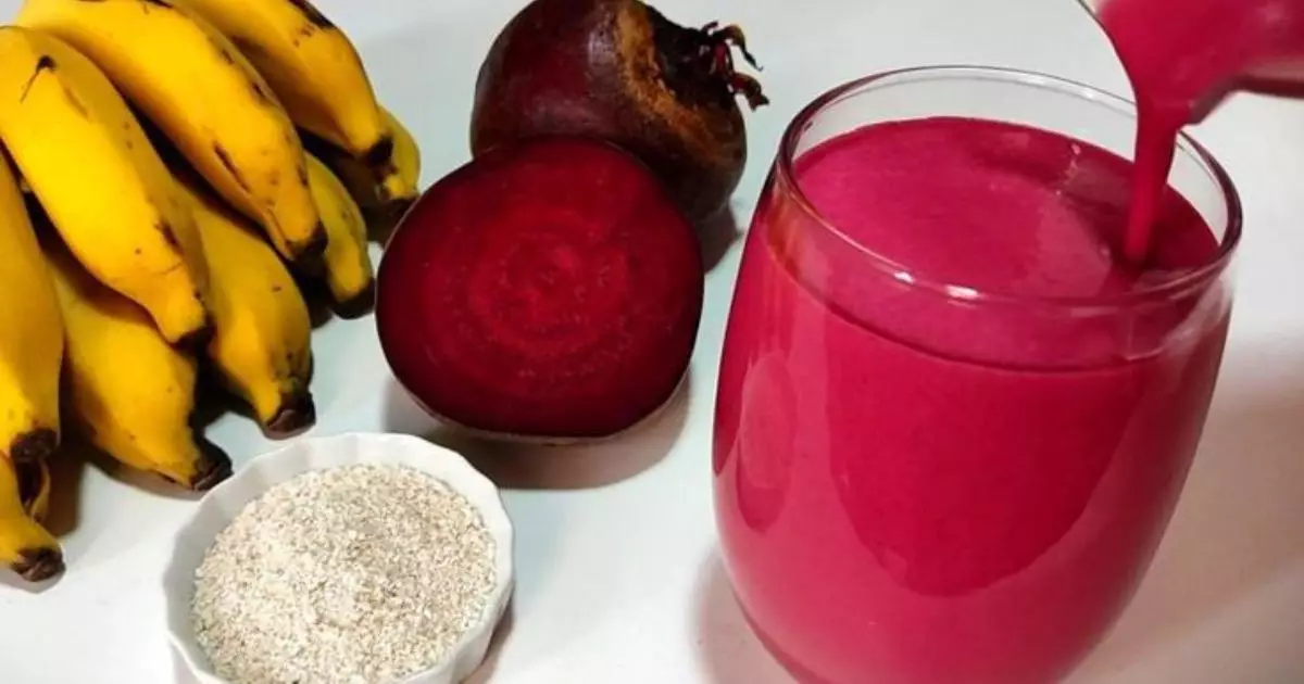 Vitamina de Beterraba com Banana: Nutrição e Sabor em um Copo