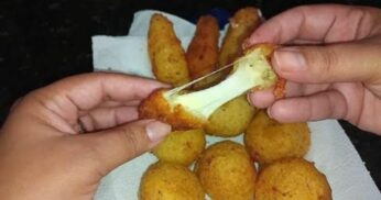 Bolinhos de Aipim com Queijo e Carne: Receita Fácil e Rápida