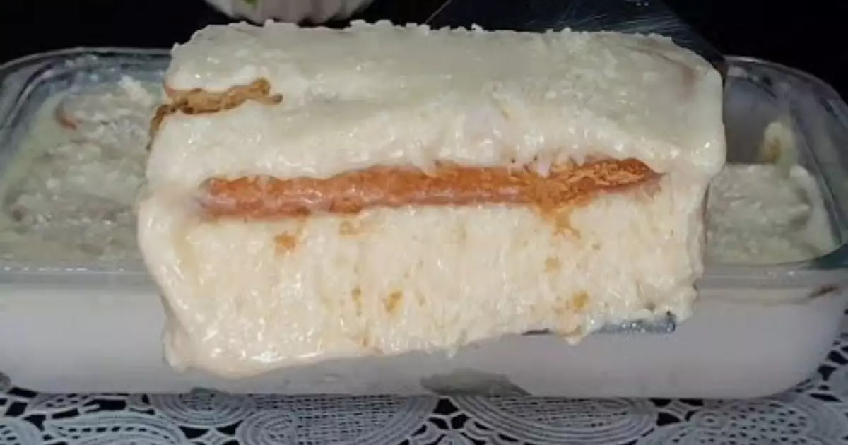 Como Fazer Sorvete de Coco na Travessa Super Cremoso Receita Fácil e Deliciosa