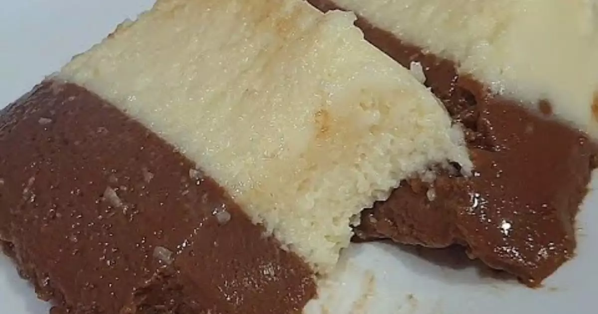 Esta sobremesa foi criada para ser super cremosa combinando sabores de coco e chocolate