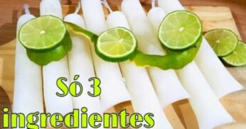 Geladinho de Limão com 3 Ingredientes: Receita Fácil e Lucrativa