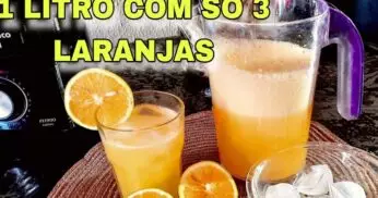 Suco de Laranja com 3 Laranjas: Fácil e Refrescante