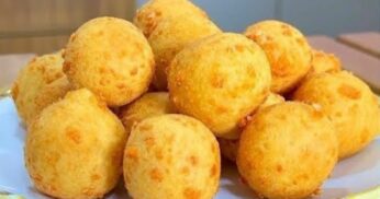 Bola de Queijo Crocante e Deliciosa com Apenas Três Ingredientes