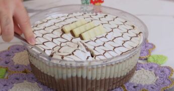 Bolo alagado verdadeira Sobremesa de Natal