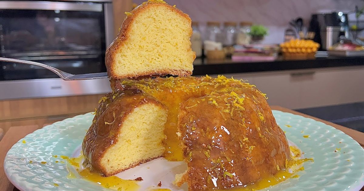 Bolo de Laranja Sem Glúten e Sem Lactose