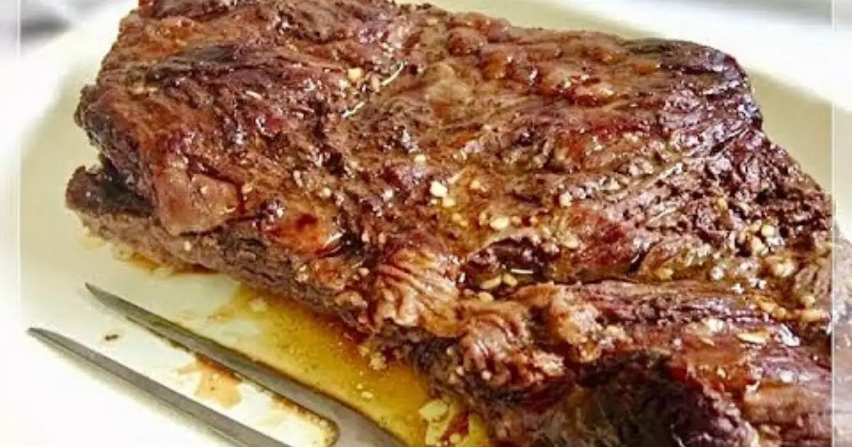 Carne Assada com um Vinagrete Perfeito