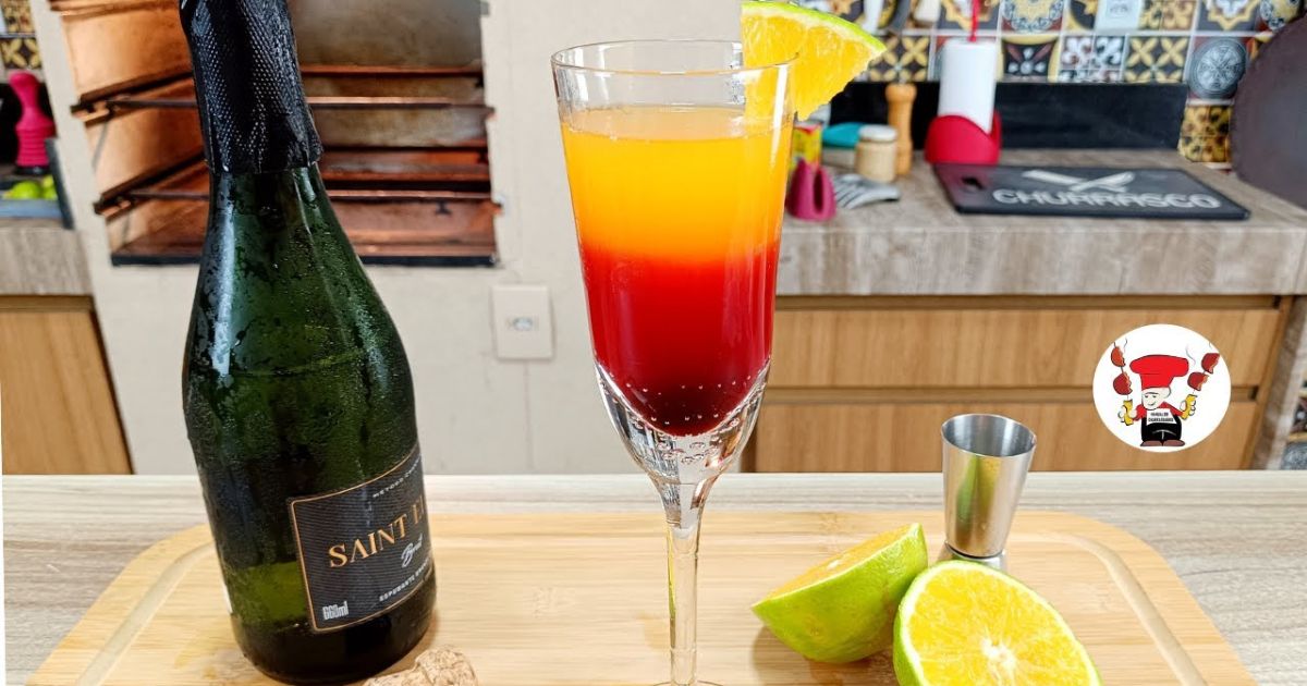 Como Fazer Mimosa Sunrise Drink com Espumante Perfeito