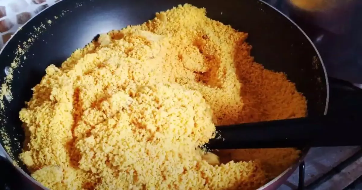 Farofa Simples e Super Rápida