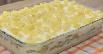 Pavê de Abacaxi Econômico: A Sobremesa Perfeita para o Natal