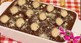 Pavê de Sonho de Valsa Para Sobremesa de Natal