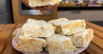 Pé de Moleque de Leite Ninho com 4 Ingredientes