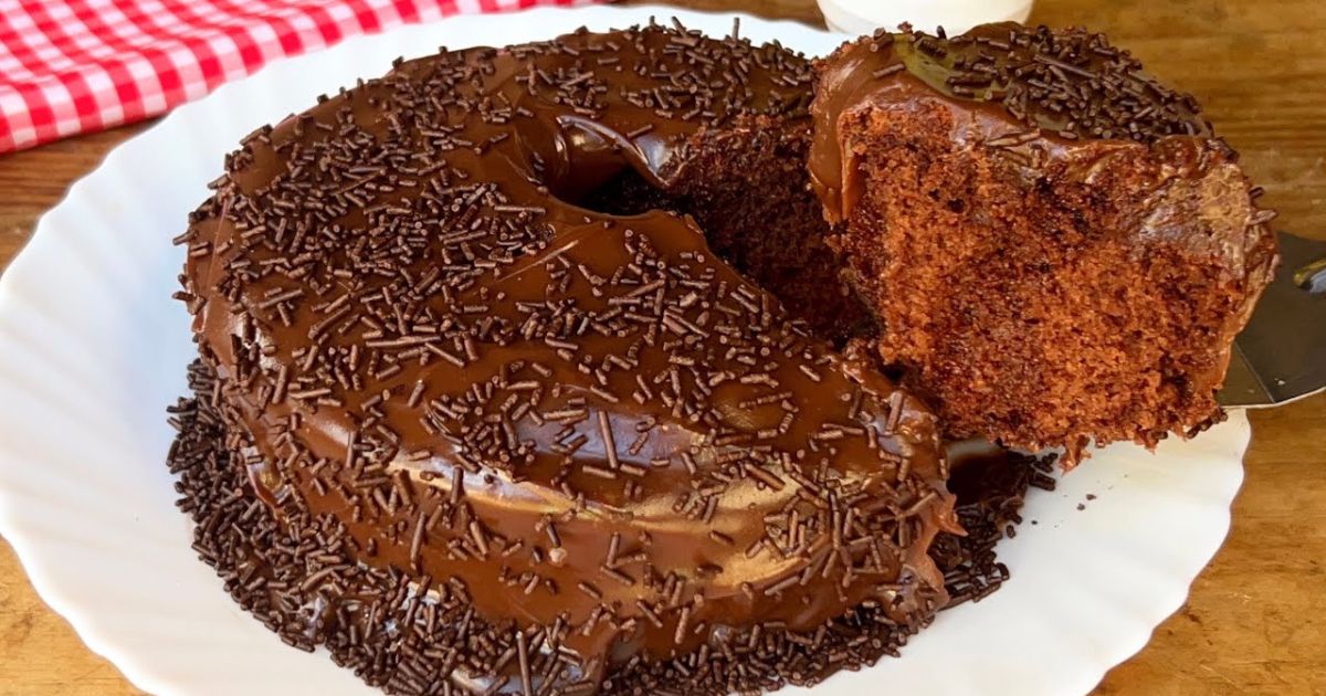 Quer Praticidade no Seu Natal Aprenda a Fazer Esse Bolo de Chocolate na Airfryer