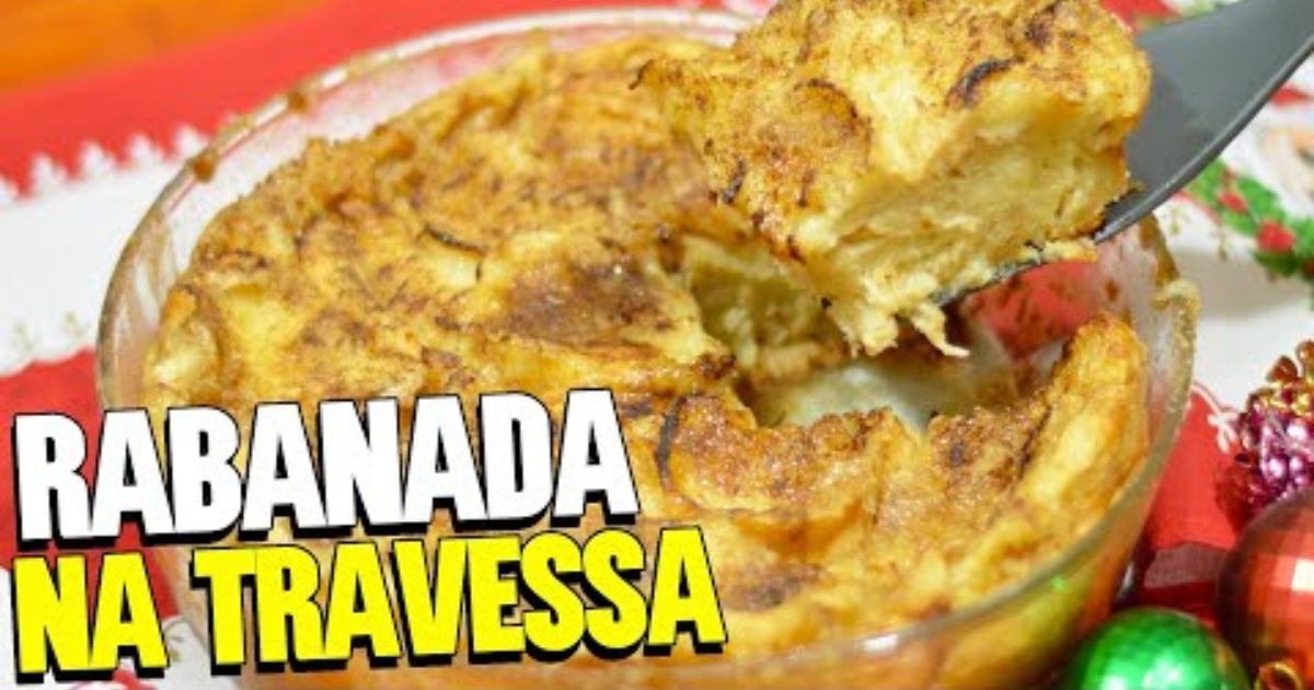 Rabanada na Travessa: O Truque Fácil para uma Sobremesa de Forno Perfeita!