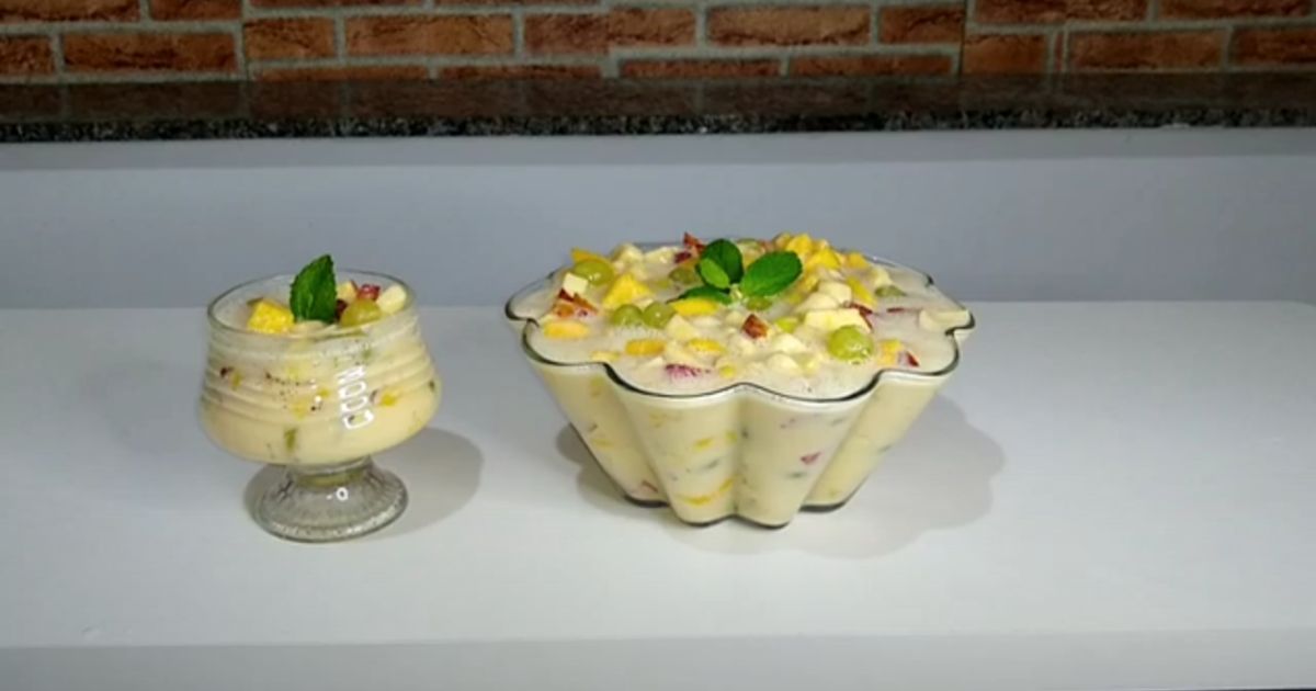 Salada de Frutas Cremosa