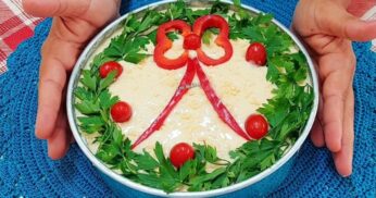 Torta Natalina de Frango com requeijão Fácil