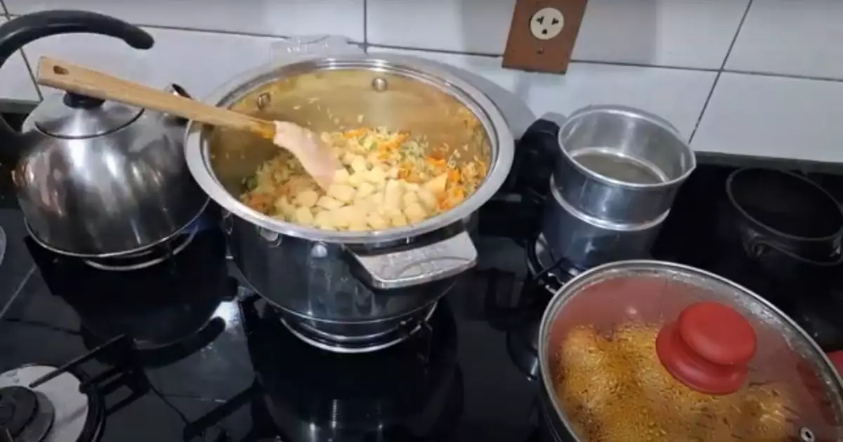 Arroz com Camarão Para Ocasião Especial