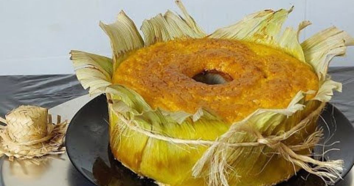 Bolo Pamonha Cremoso na Palha: Simples, Saboroso e Surpreendente