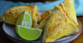 Esfirra Deliciosa com Massa de Batata Sem Glúten e Sem Lactose