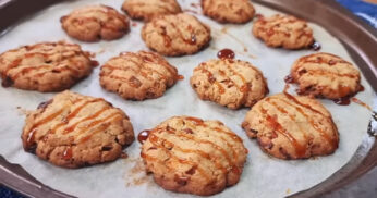 Biscoitos de Maçã e Aveia Saudáveis Sem Açúcar Trigo e Leite