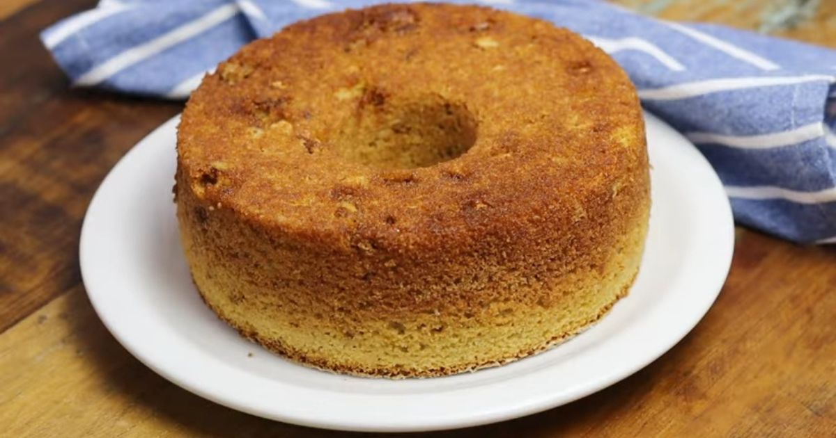 Receita de Bolo de Laranja com Castanhas Sem Trigo, Óleo e Leite