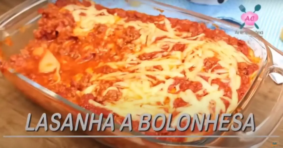 Receita de Lasanha à Bolonhesa Prática e Rápida