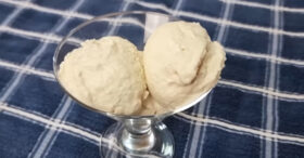 Sorvete Cremoso de Coco com 3 Ingredientes Sem Açúcar e Low Carb