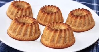 Bolo de Aveia e Maçã Sem Açúcar e Sem Farinha