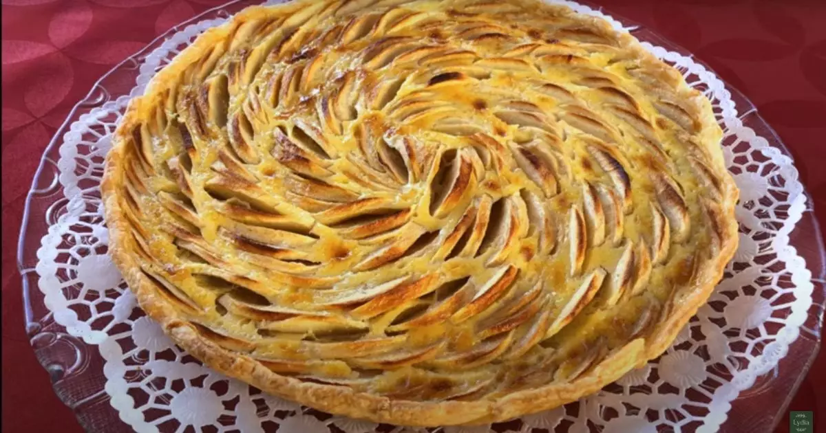 Tarte de Maçã com Creme