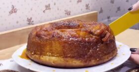 Bolo de Banana Caramelado