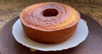 Bolo de Laranja Fofinho