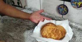 Casquinha de Massa de Pastel Frita