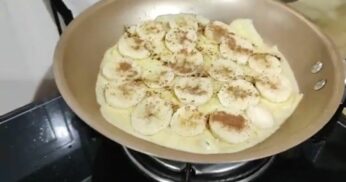 Delícia de Queijo com Banana e Canela para o Café da Manhã