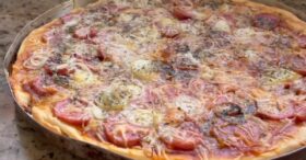 Massa de Pizza ou Torta com Maionese e Apenas 3 Ingredientes