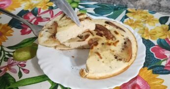 Omelete Doce de Maçã e Canela