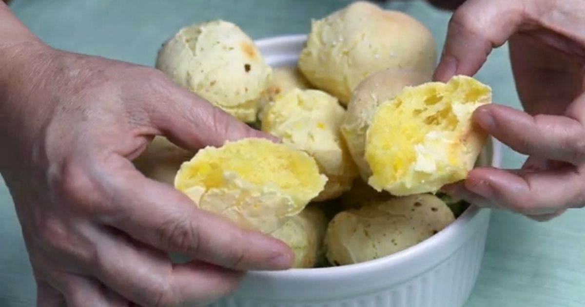 Pão de Queijo Vegano Fácil e Delicioso