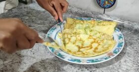 Receita de Panqueca de Abobrinha sem Farinha de Trigo