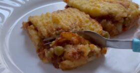 Torta de Mandioca sem Farinha