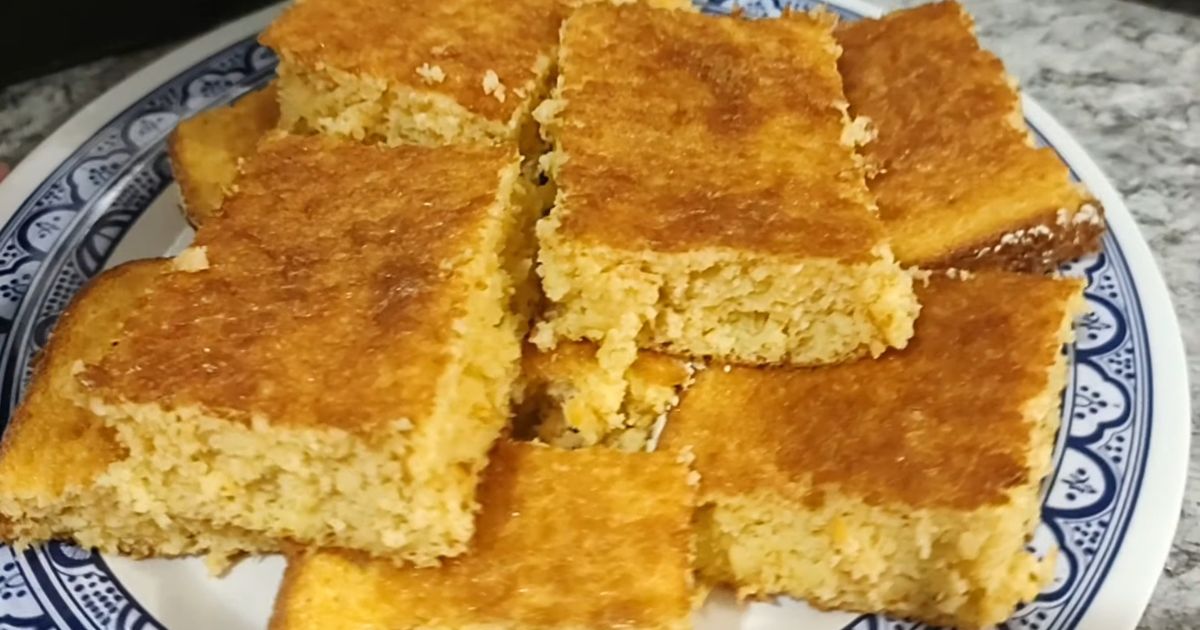 Bolo de Bagaço de Milho