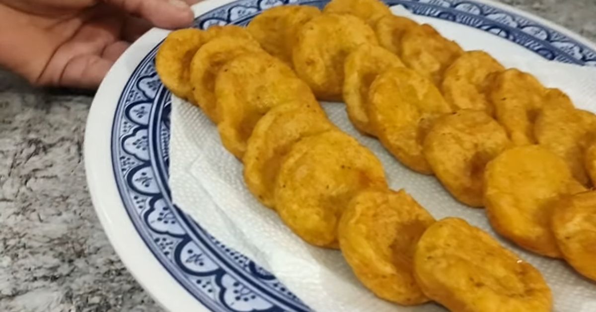 Com apenas 1 batata e um ovo Fiz essa delícia para sua merenda