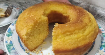 Bolo de Laranja Molhadinho