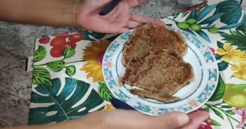 Panqueca de Banana Sem Leite, Farinha e Ovos