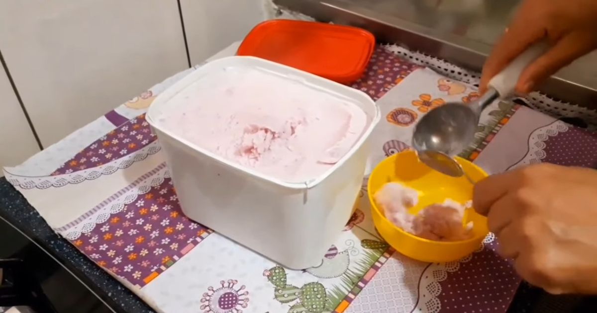 Sorvete de Gelatina Fácil e Delicioso