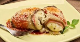 Surpreenda na cozinha com esse enroladinho de berinjela irresistível!