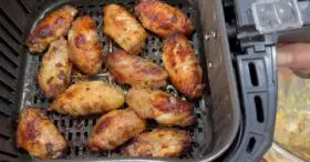Asinha de Frango na Air Fryer com Mostarda e Mel